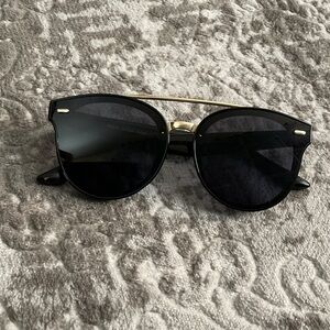 Black and Gold Sunglasses